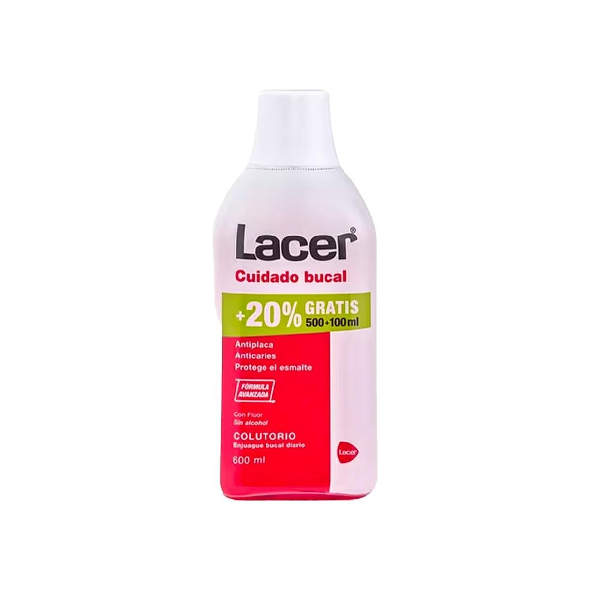 Colutorio Lacer 600Ml.(Extracantidad)