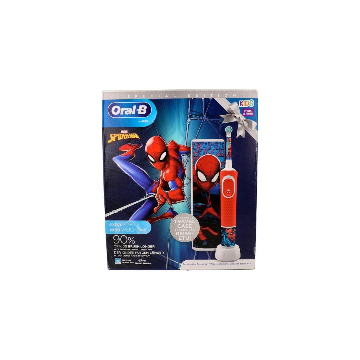 Cepillo Elec Oral-B Pack Spiderman + Estuche...