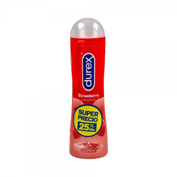 Durex Promo Play Lubricante Fresa 100 Ml 1 Envase