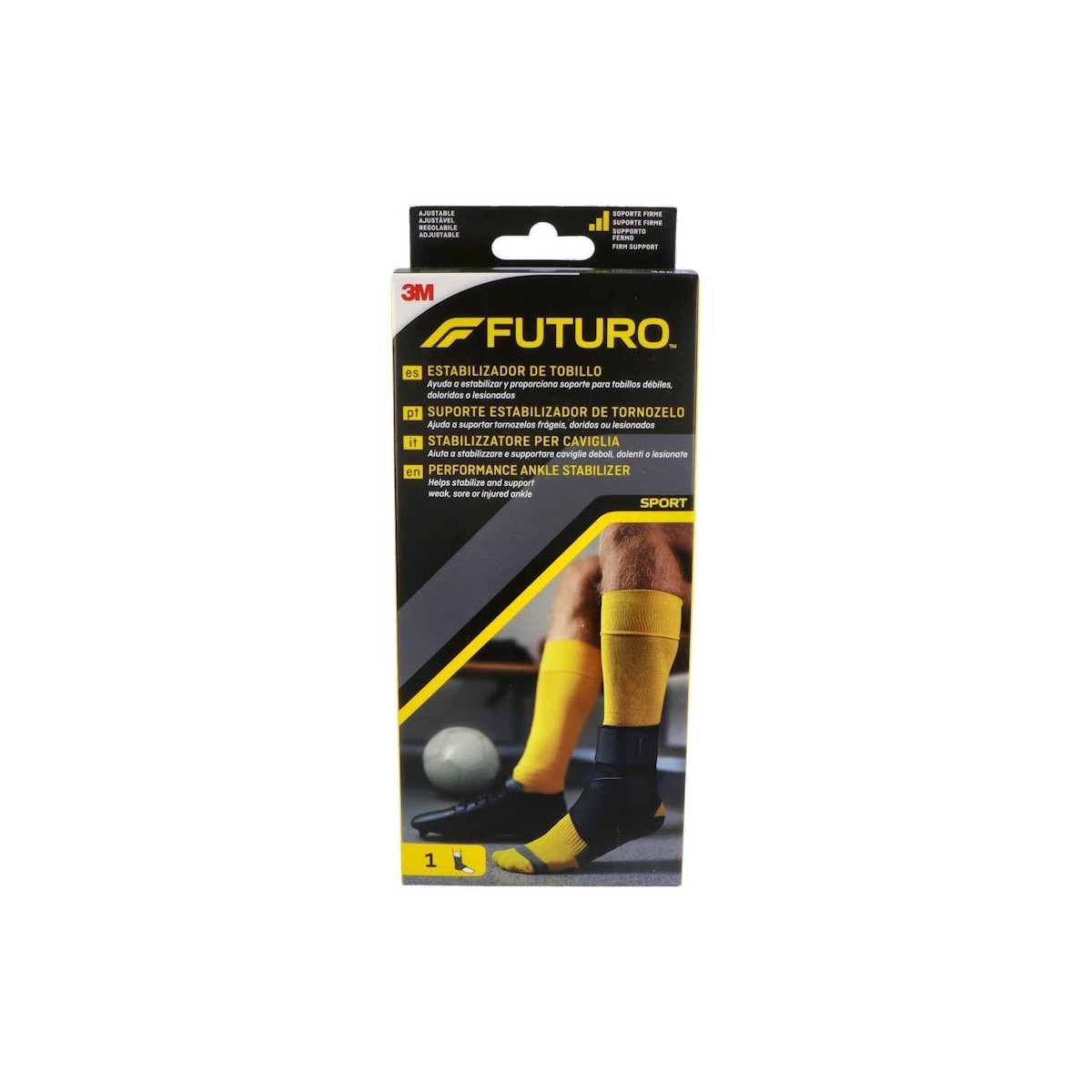 Estabilizador Tobillo Futuro Negro T/Uni