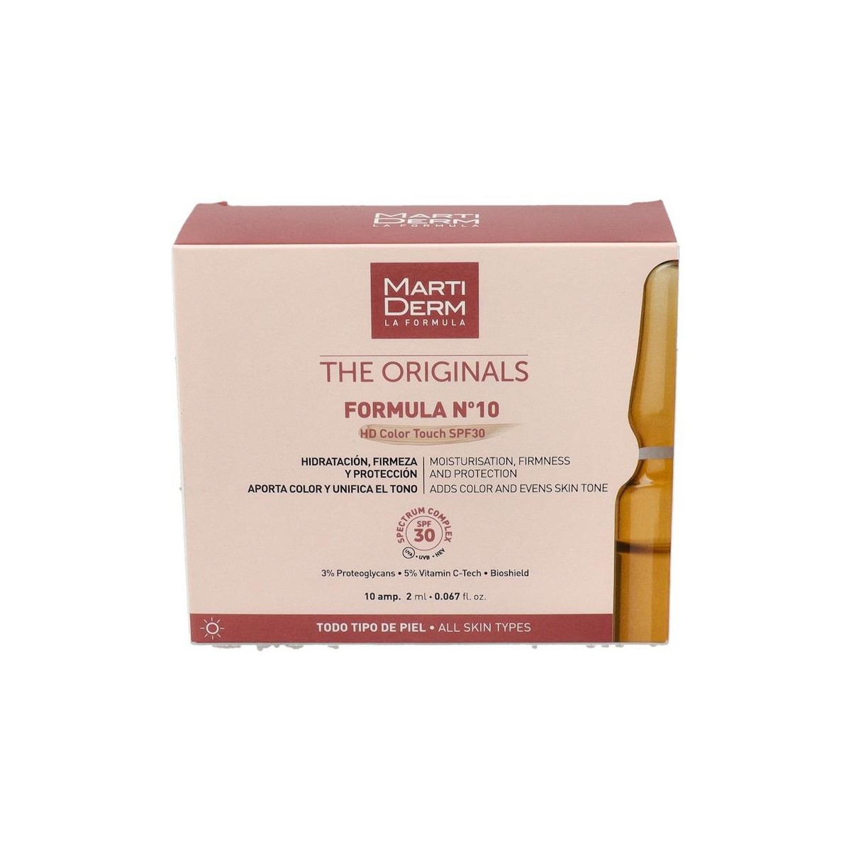 Formula Nº 10 Hd Color Touch Spf 30 10 Amp