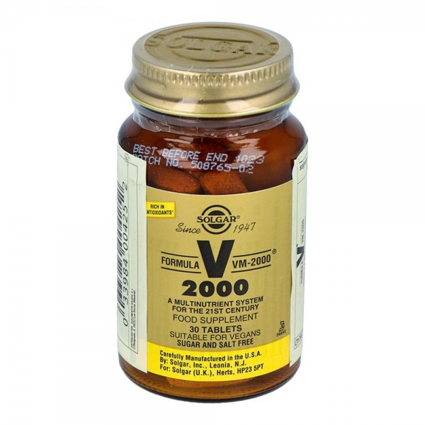 Solgar Vm-2000 30 Comp
