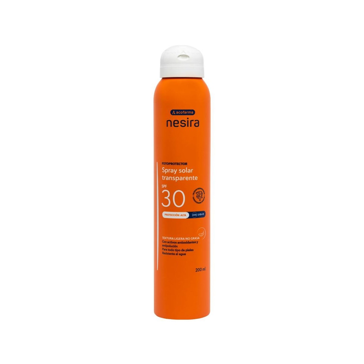 Acof Nesira Spray Solar Trasnparente Spf 30+...