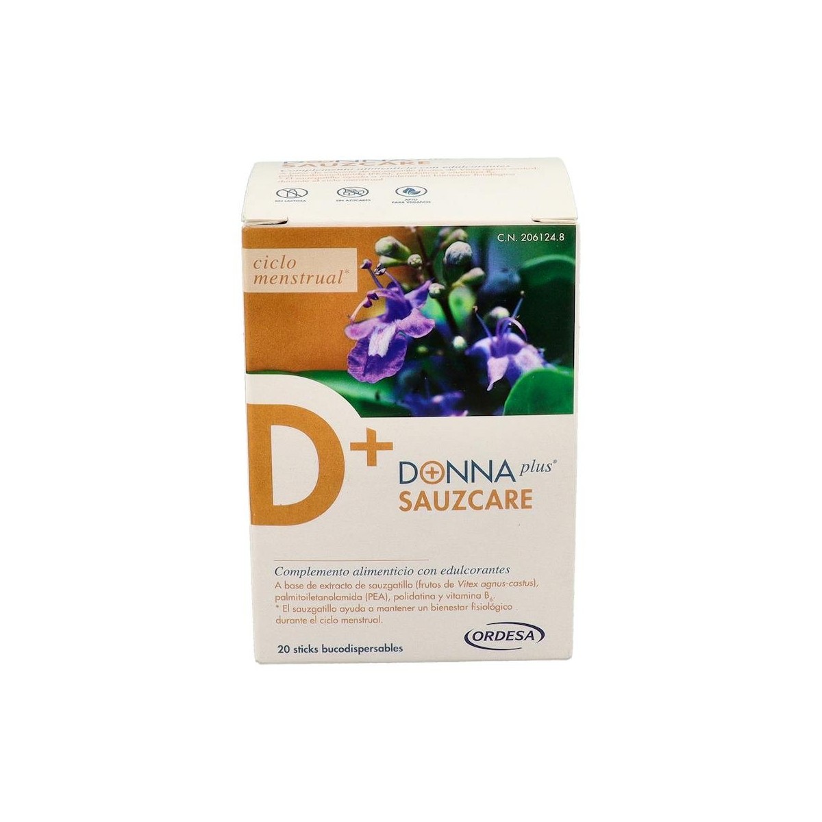 Donnaplus Sauzucare 20 Sticks Bucodisp