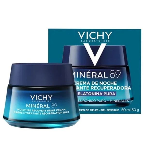 VICHY CREMA NOCHE HIDRATANTE MELATONINA PURA 1 ENVASE 50 ML