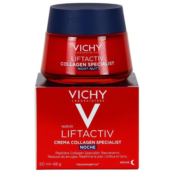 VICHY LIFTACTIV COLLAGEN SPECIALIST NOCHE 1 TARRO 50 ML