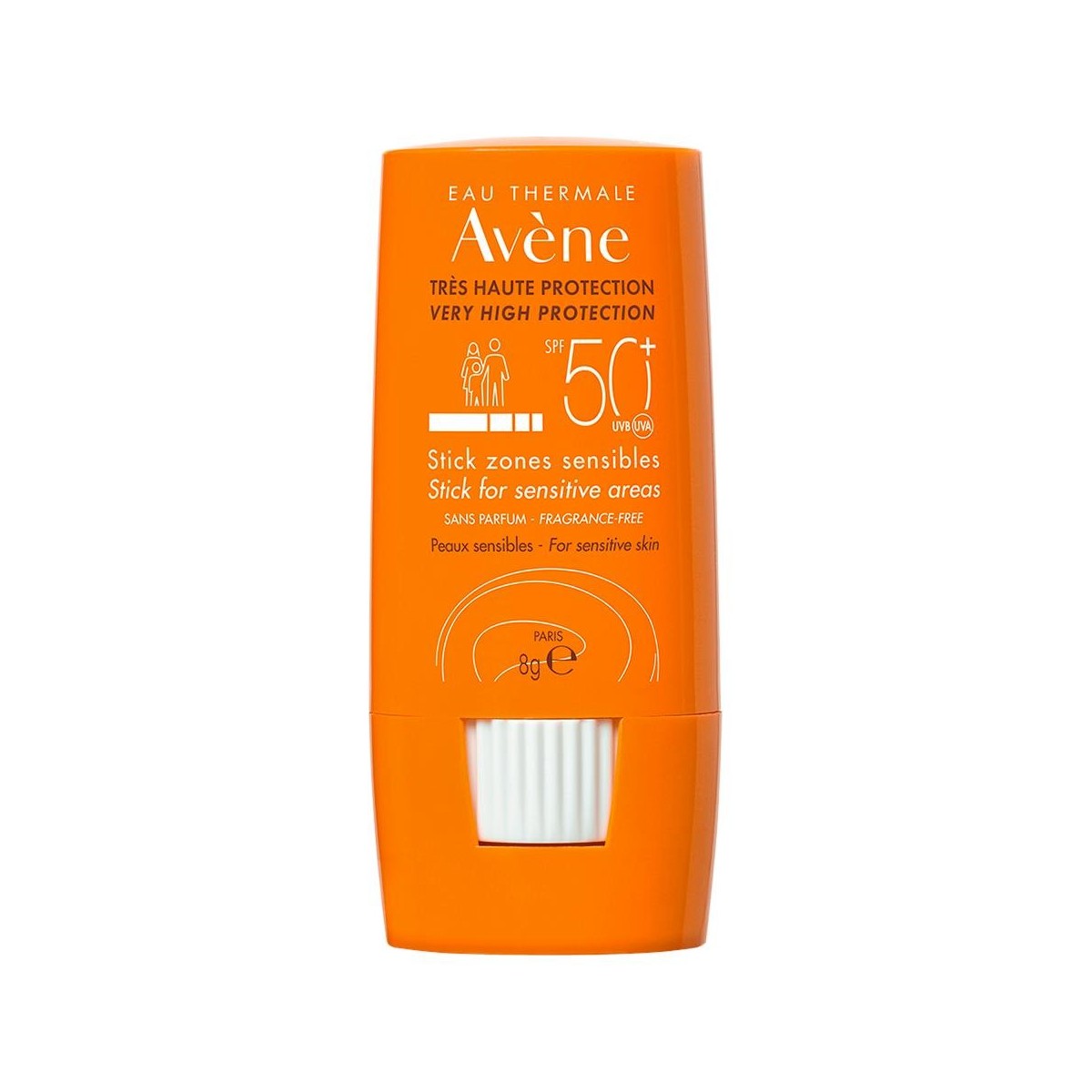 Avène Stick solar zonas sensibles SPF 50+ 8g