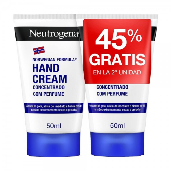Neutrogena Fórmula Noruega Cuidado Manos, Duplo crema de...