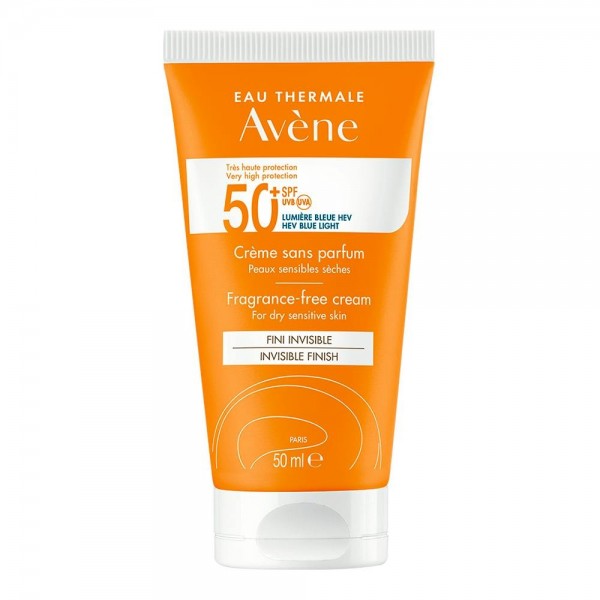 Avène Crema Solar SPF50+ Sin Perfume 50ml