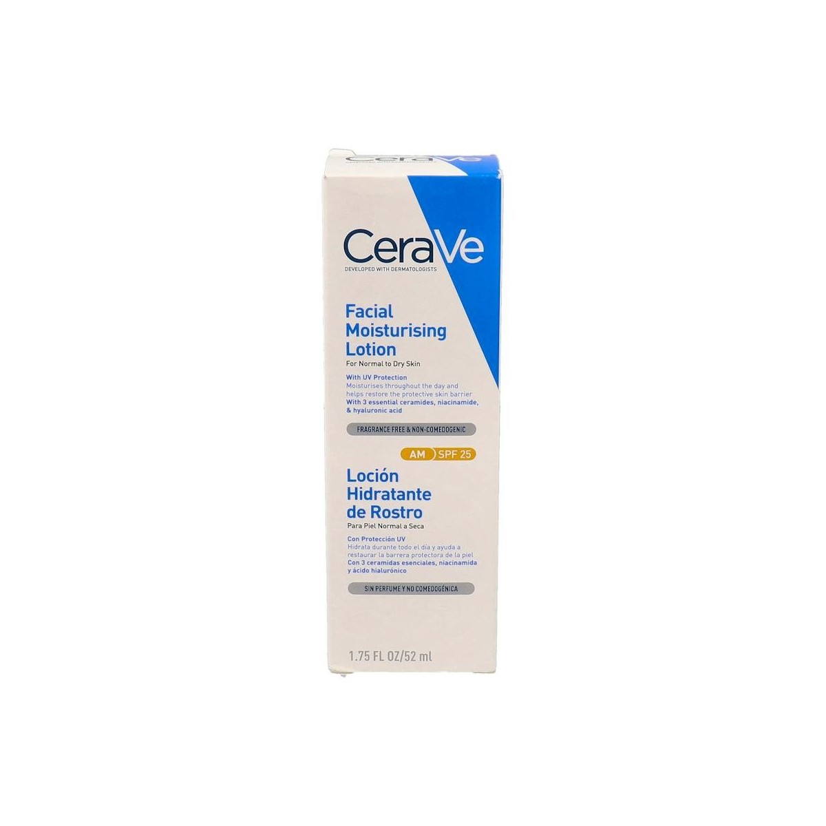 Cerave Locion Hidrat Rostro Spf25 52 Ml