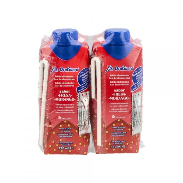 Bioralsuero Fresa 3X200 Ml Briks