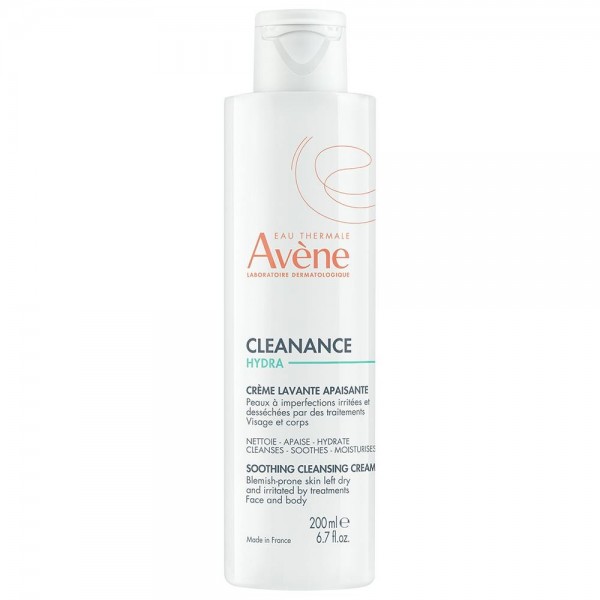 Avène Cleanance Hydra Crema limpiadora calmante 200ml