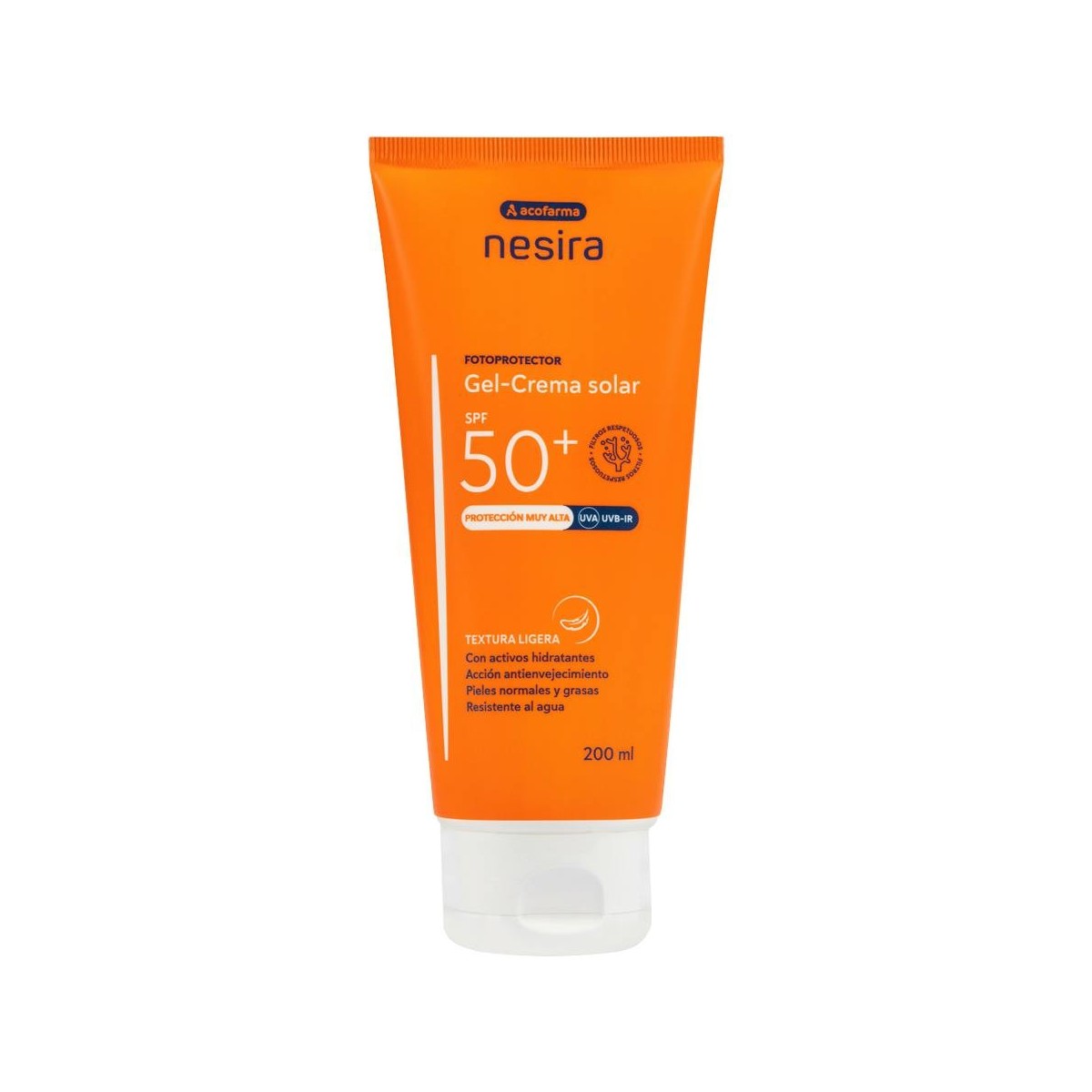 Acof. Nesira Gel Crema Solar Spf 50+ 200 Ml