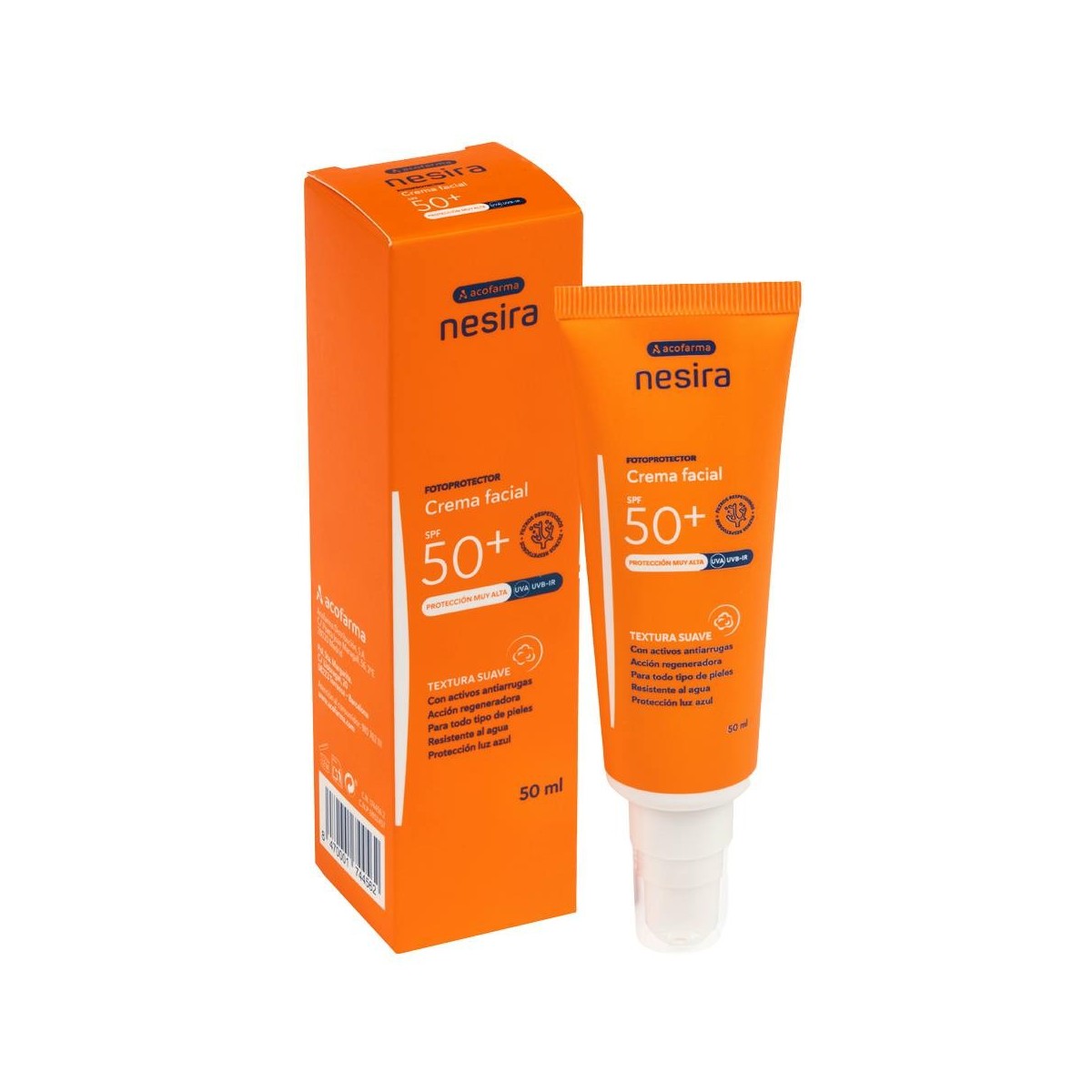 Acof. Nesira Crema Facial SPF50+ 50 Ml