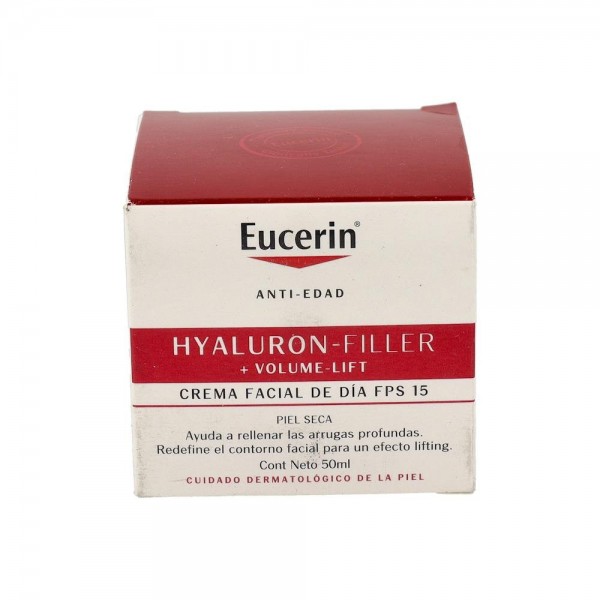 Eucerin Hyaluron Filler Volume Fit Crema Dia Fps 15 50 Ml