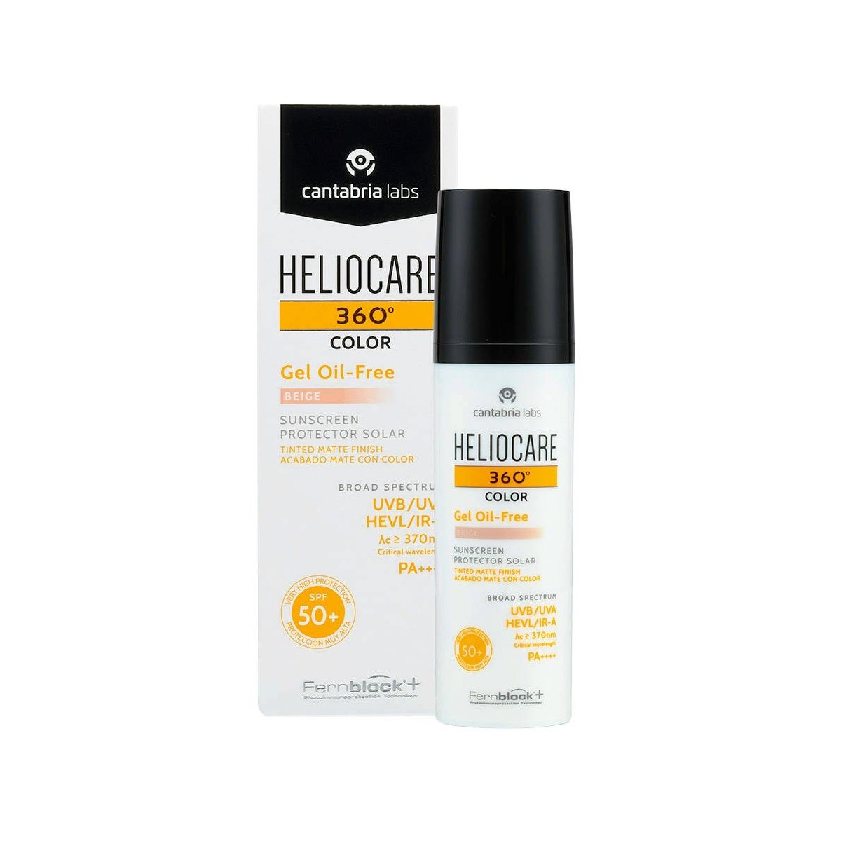Heliocare 360 Color Gel Oil Free Beige 50 Ml