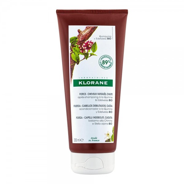 Klorane Acondicionador a la Quinina y Edelweiss BIO Caída...