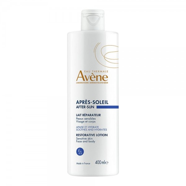 Avène Loción reparadora aftersun con Agua termal de Avène...