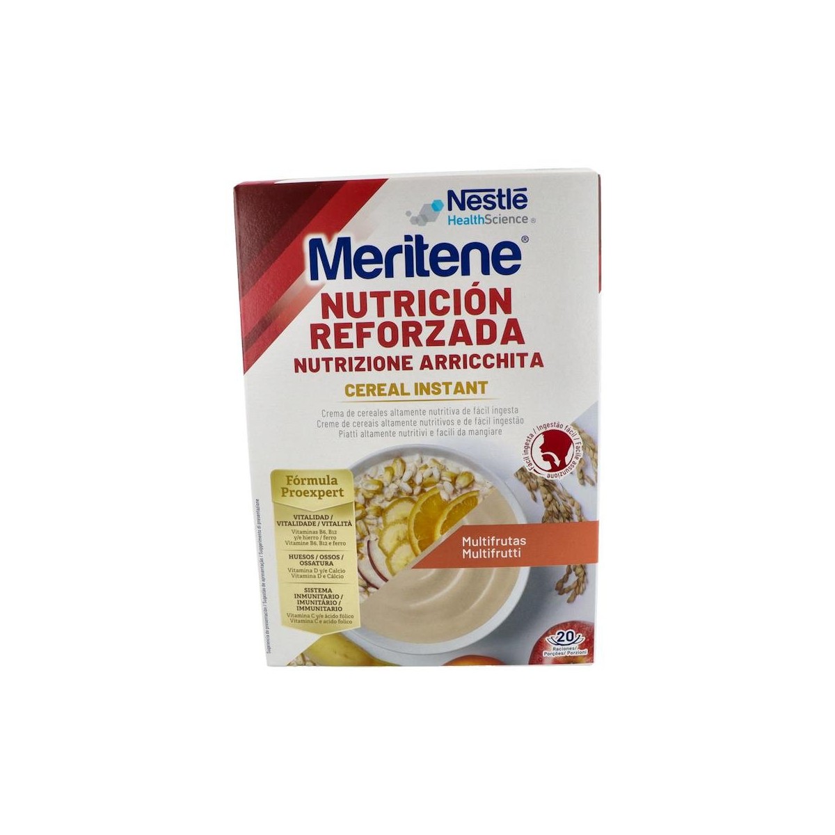 MERITENE CEREALES MULTIFRUTAS 2X300 GR