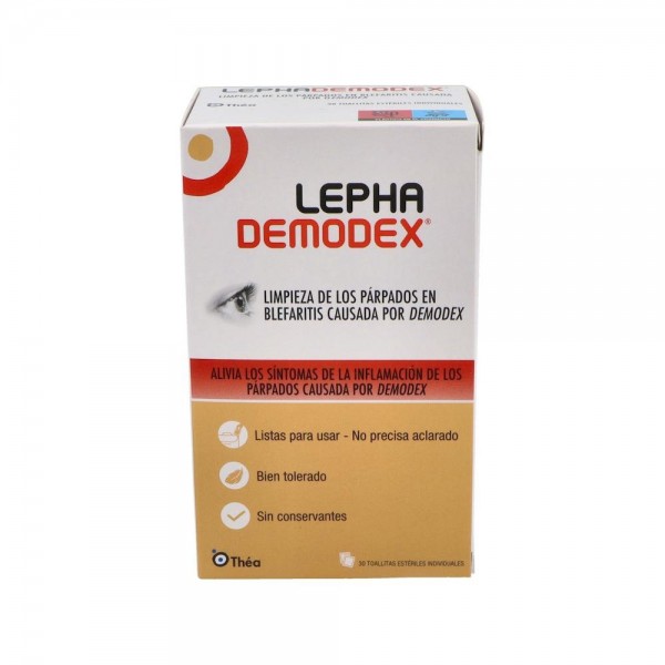 LEPHADEMODEX 30 TOALLITAS ESTERILES