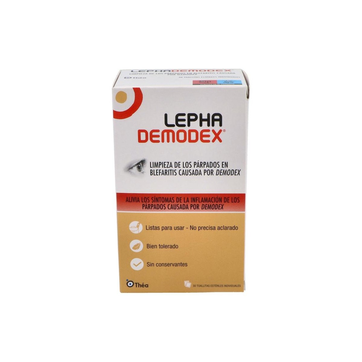 LEPHADEMODEX 30 TOALLITAS ESTERILES