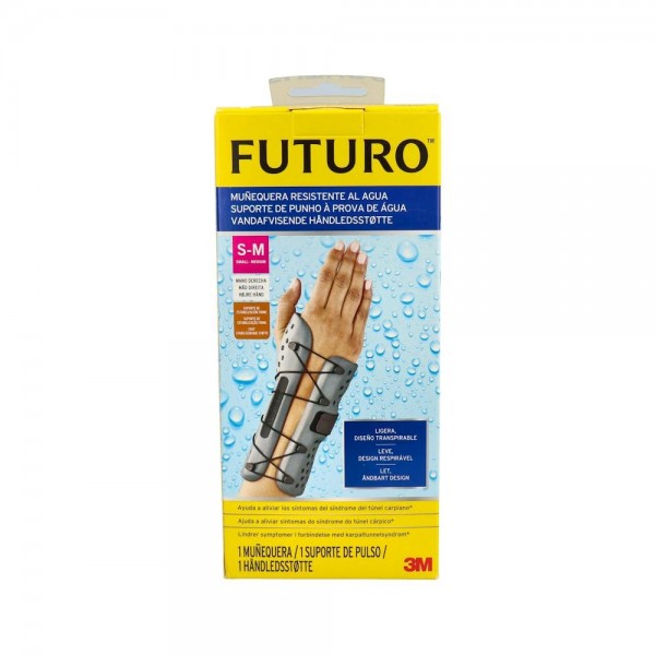 Muñequera Futuro Impermeable Der S/M Gris