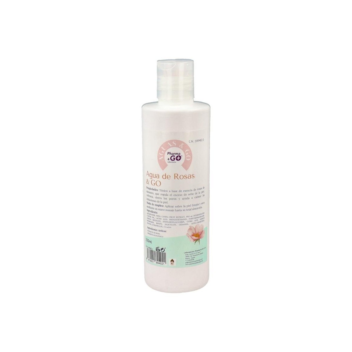 Agua Rosas & Go 300 Ml
