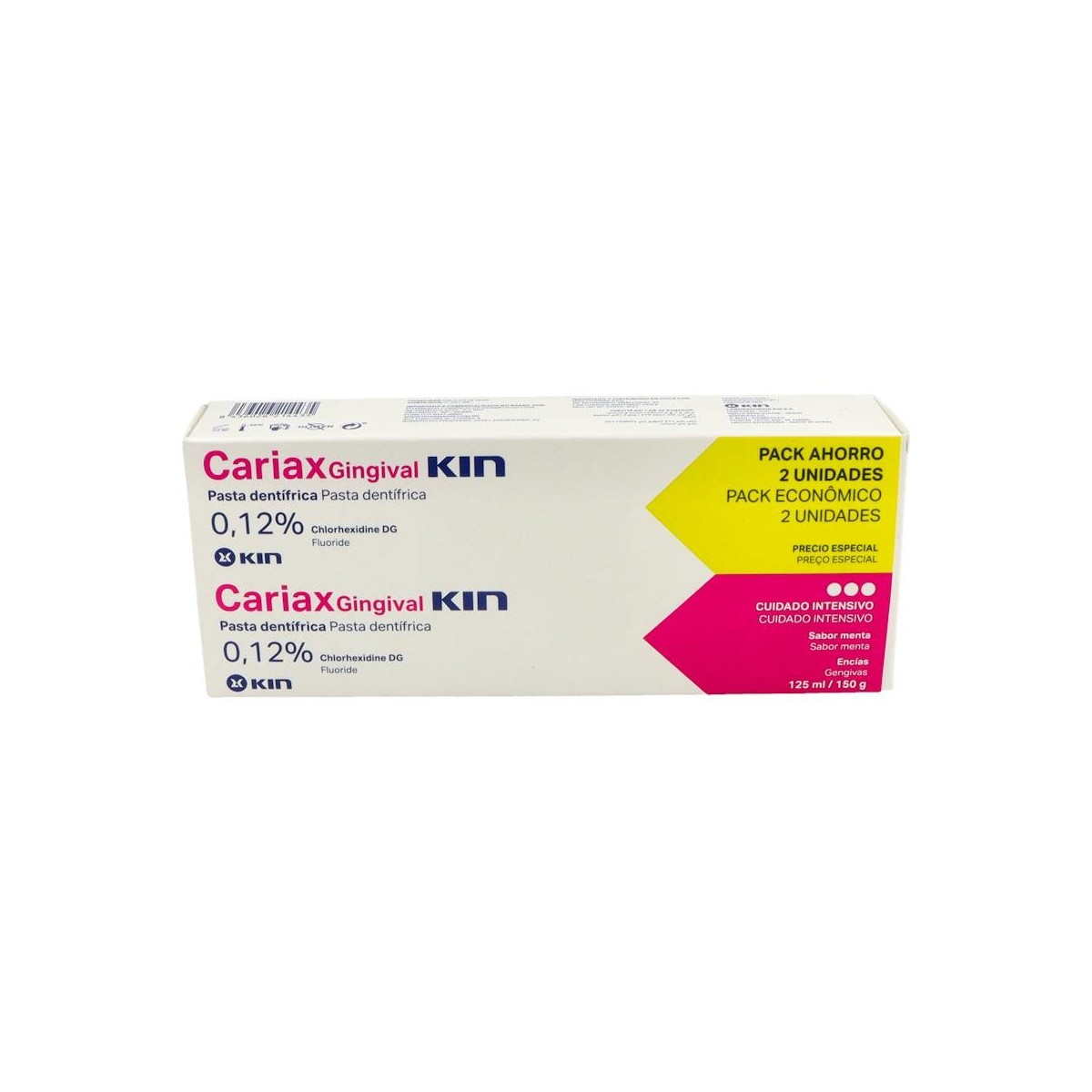 Cariax Gingival Pasta Dental 125 Ml Pack 2 U