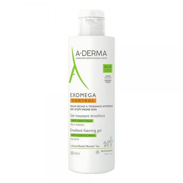 A-Derma Exomega Control Gel Espumoso emoliente...