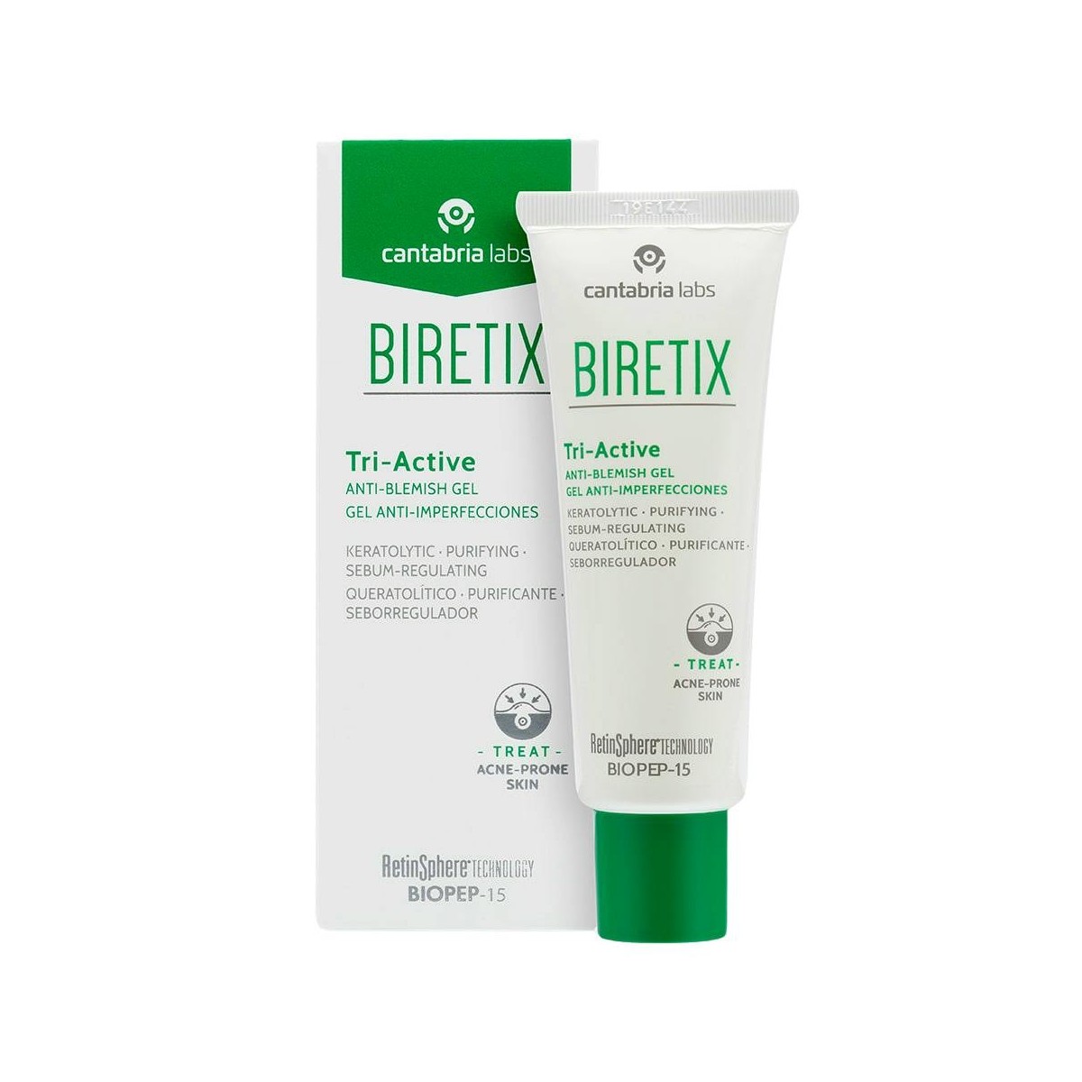 Biretix Tri Active Gel Anti-Imperfecciones 50Ml