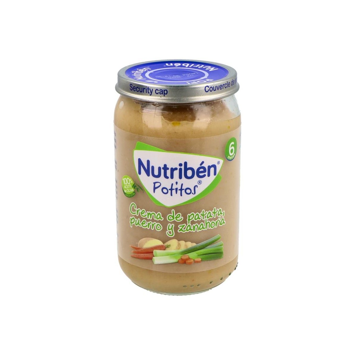 Nutriben Potito Crema Patatas Puerro Zanahoria...
