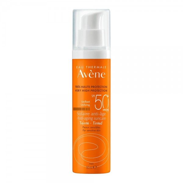 Avène Crema solar antiedad con color SPF50+ 50ml