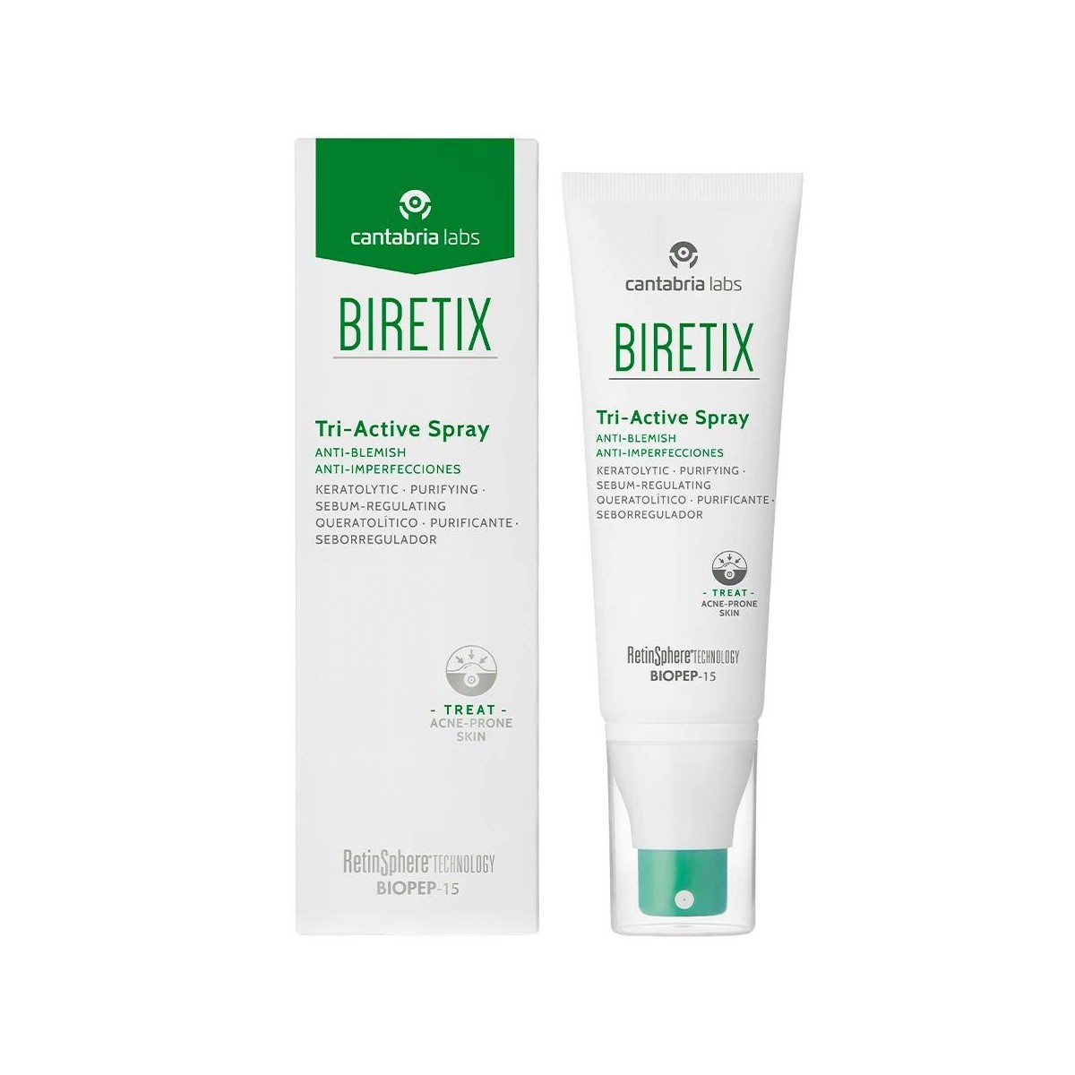 Biretix Tri Active Spray Anti-Imperfecciones 100Ml