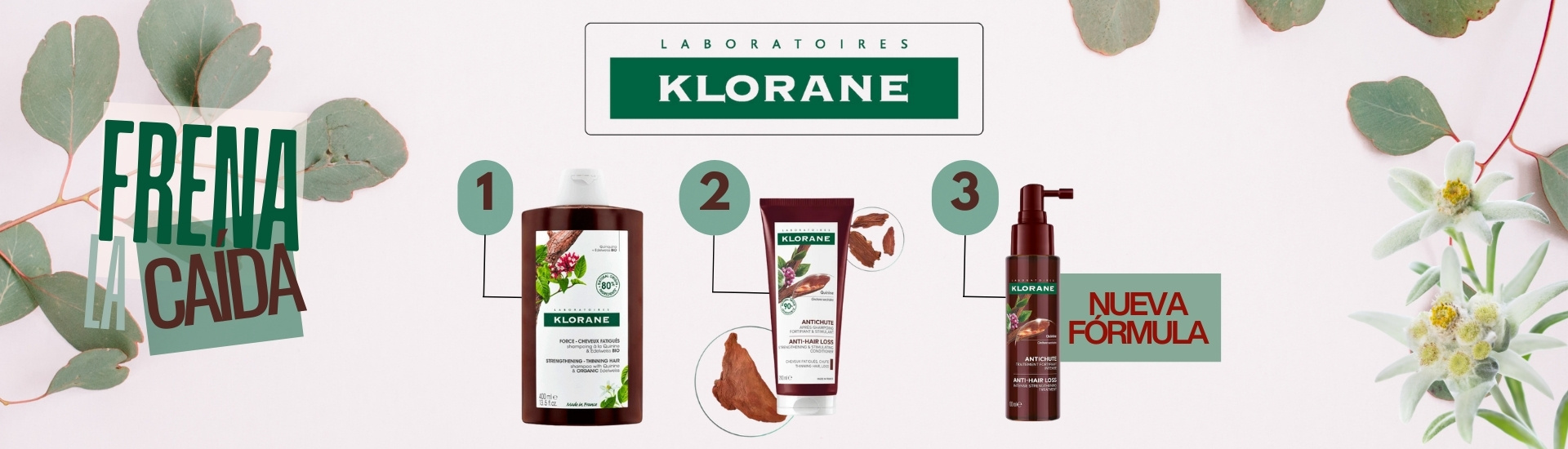 FRENA LA CAÍDA CON LA LÍNEA DE KLORANE